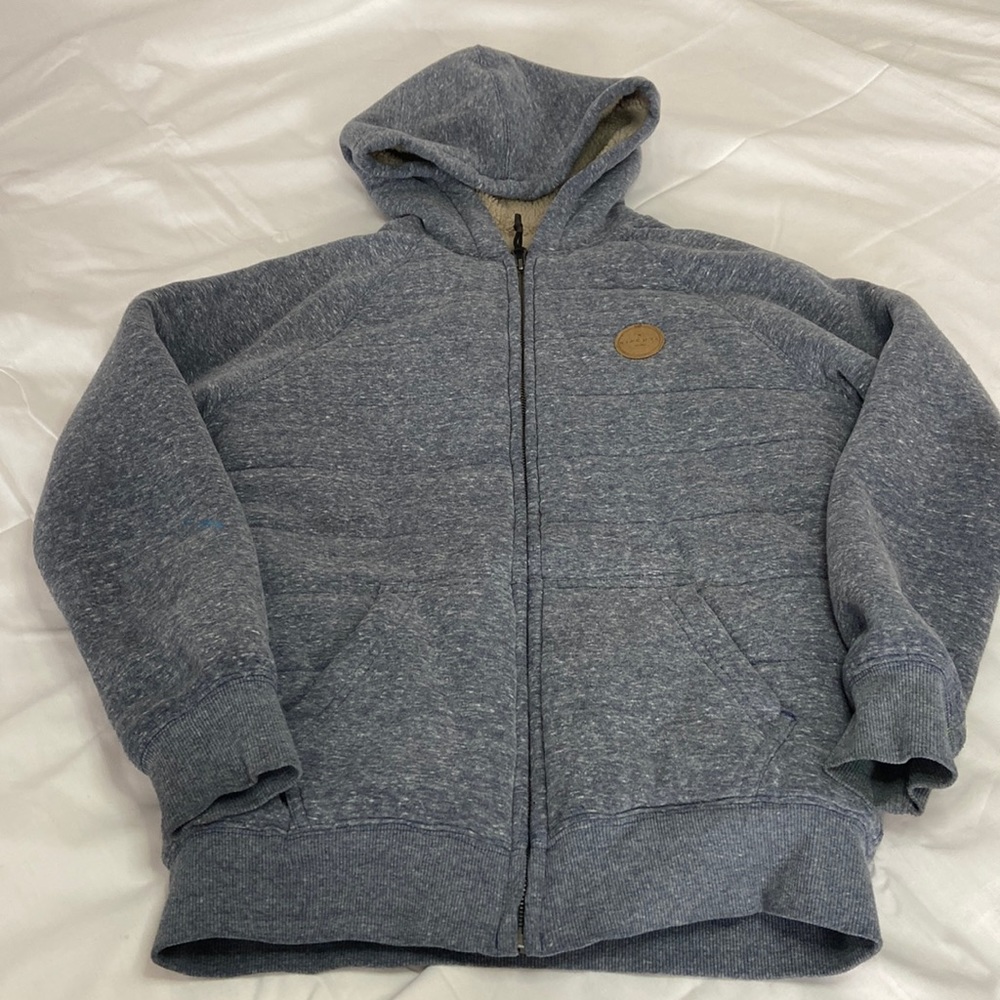 Rip Curl boys Sherpa lined hoodie size L